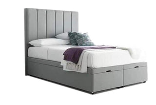 Phoebe Striped Divan Ottoman Bed