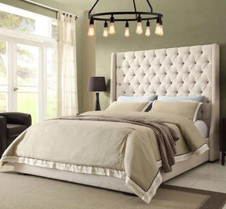 limited edition new white style design Marian Grandeur Curved Wingback Bed Frame