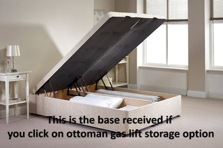 customize storage options for Arthur Royal Upholstered Wingback Bed Frame