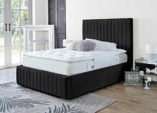 Poppy Divan Black Design Bed Frame 
