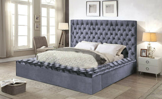 Emilia Ambassador Blue color Bed Frame special edition