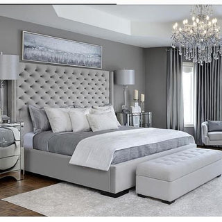 Silver Grey design of Estrella Bed Frame