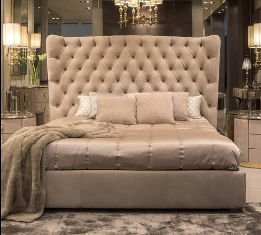 new designed Hyde Park Royal Full Chesterfield Wingback Bed Frame