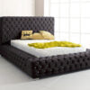 Dark brown Design of Isla Ambassador Chesterfield Deluxe Bed Frame