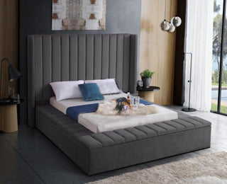 Zoe Winged Bed Frame
