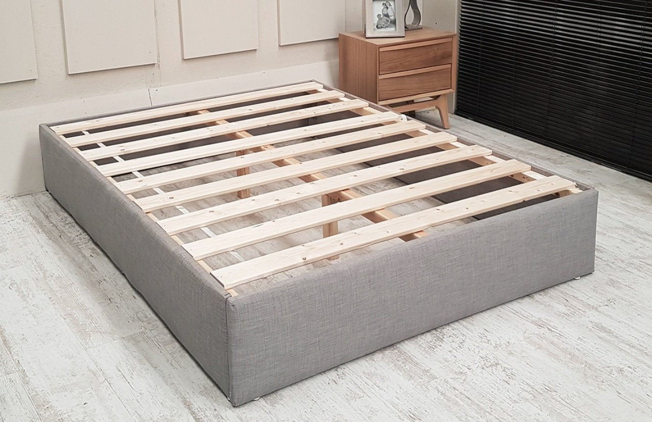Custom Slates Aurora Luxurious Chesterfield Wingback Bed Frame